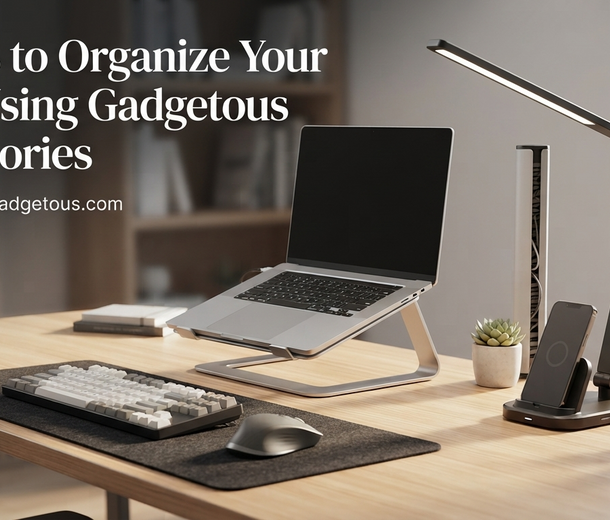 5 Ways to Organize Your Desk Using Gadgetous Accessories