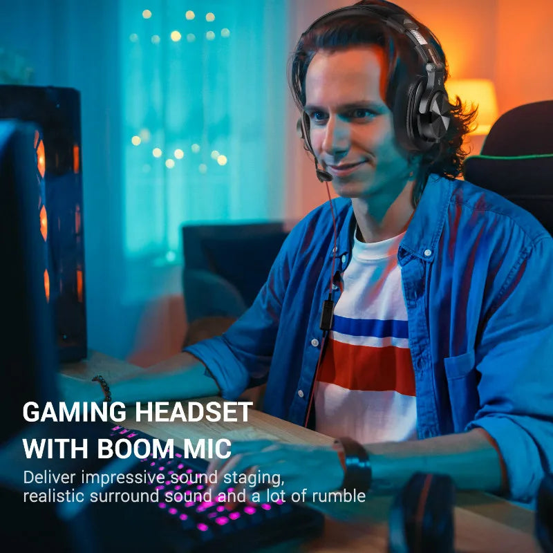 Oneodio A71 Wired Over Ear HiFi Headphones For Gaming