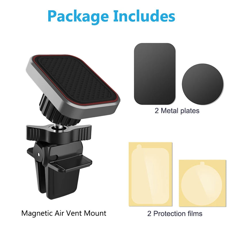 Universal Magnetic  Air Vent Clip Car Phone Mount with Powerful Galaxy