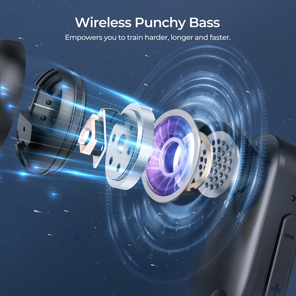 Mpow Flame Solo Wireless Earphones TWS Bluetooth 5.4 Earbuds with ENC Noise