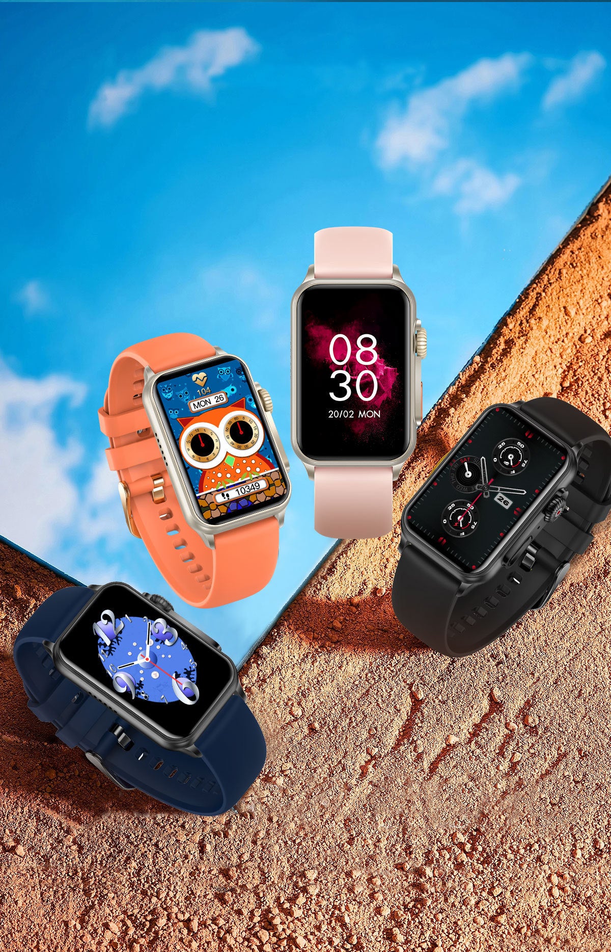 H23 Smart Watch Women 1.57 Inch HD Screen Zinc Alloy Shell Mirror Glass 200+Wallpaper Bluetooth Calls Sports Fashion Smartband
