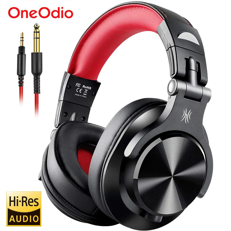 Oneodio A71 Wired Over Ear HiFi Headphones For Gaming