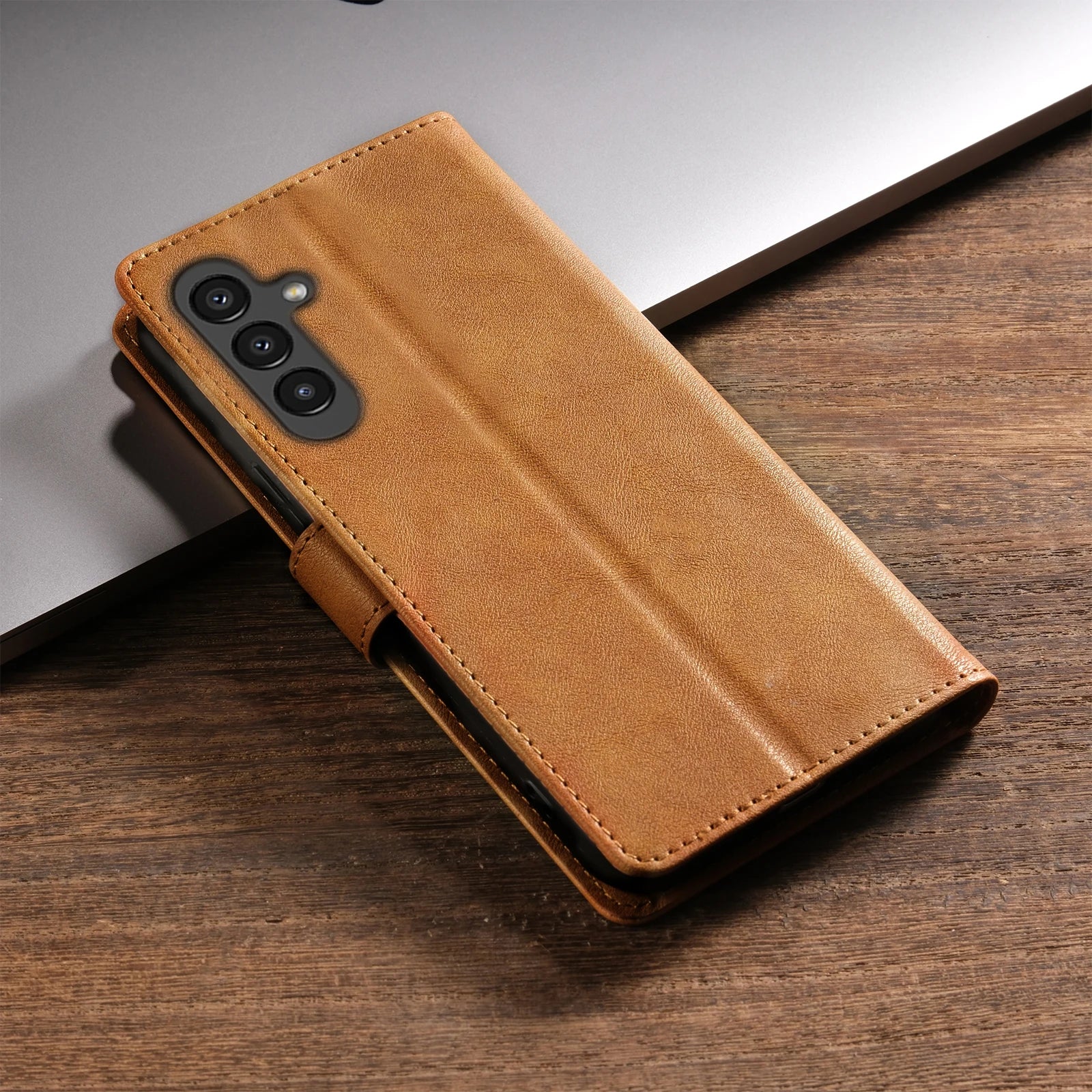 Business Leather Phone Case For Samsung Galaxy Note20 Flip Card Wallet