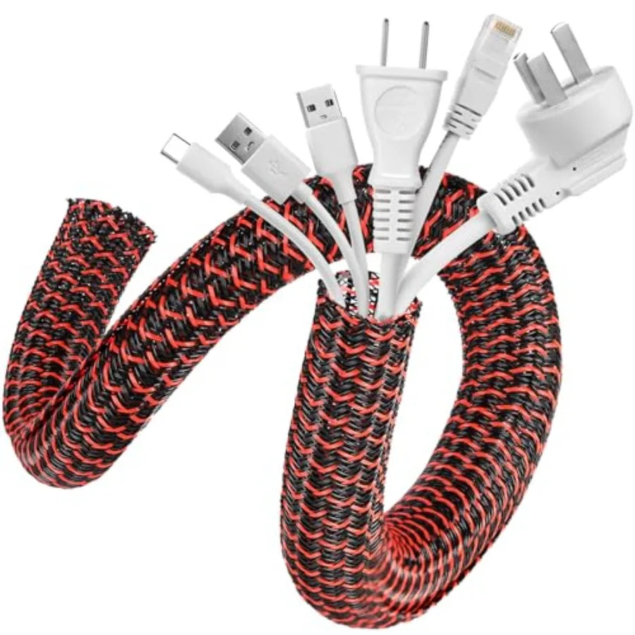 Cable Management, Desk Cord Cover Organizer Wire Hider for Computer TV Wire