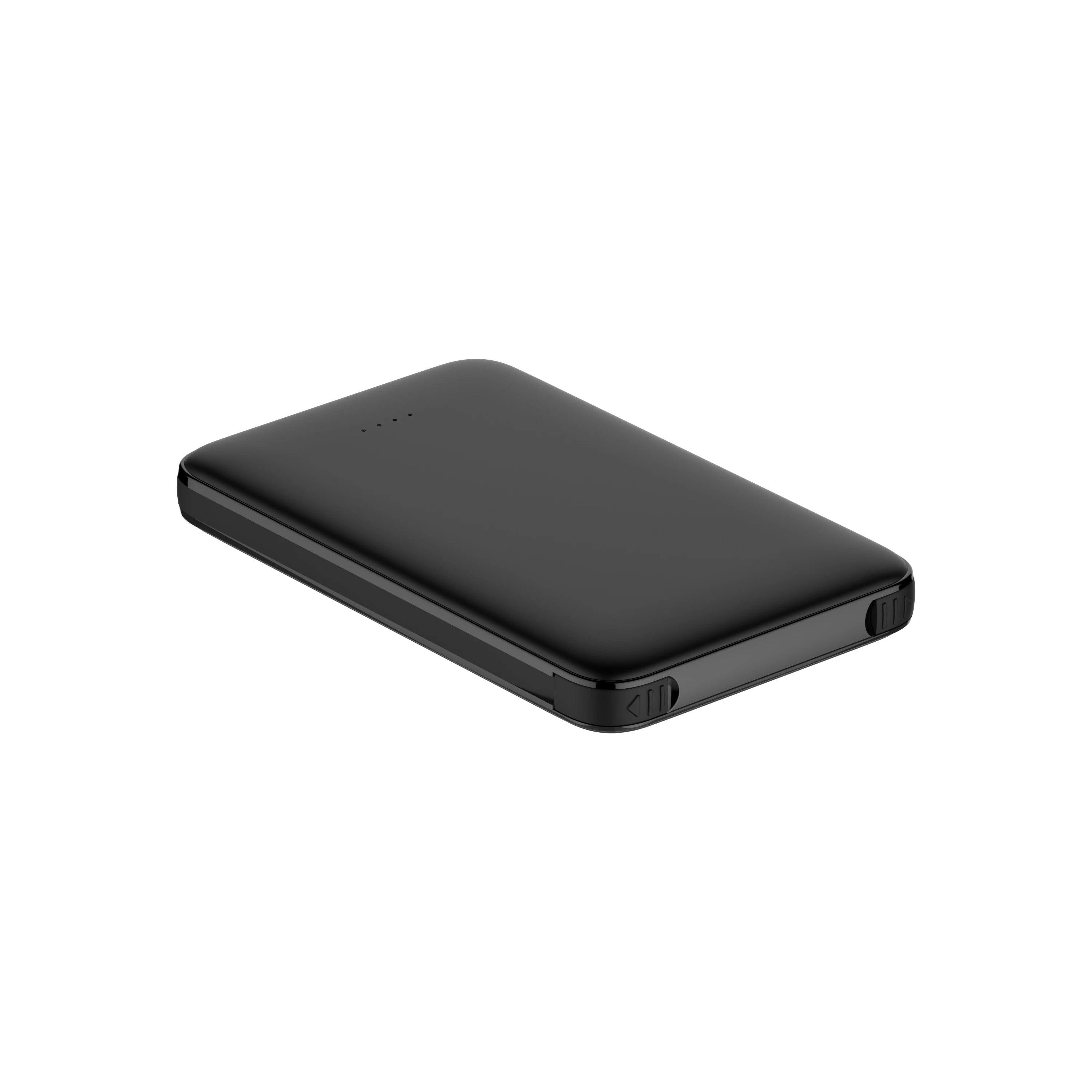 Ultra-thin Power Bank 5000mAh Built-in Cable Phone External Battery Powerbank