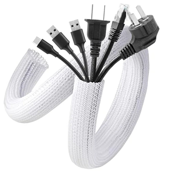 Cable Management, Desk Cord Cover Organizer Wire Hider for Computer TV Wire
