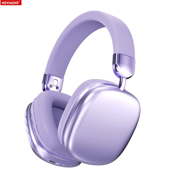 Original 9D Surround Sound Headsets Metal Wireless Bluetooth Headphones