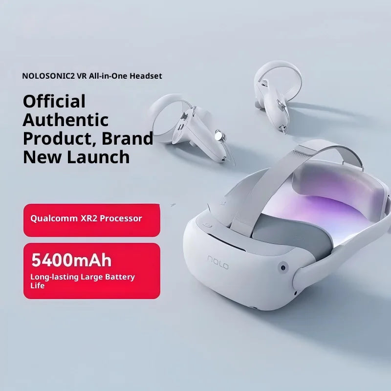 Vr/Ar Glasses 4K Wireless All-In-One Machine Sonic2 Immersive Gaming 3D Headset with 5.46 Inch Virtual Screen