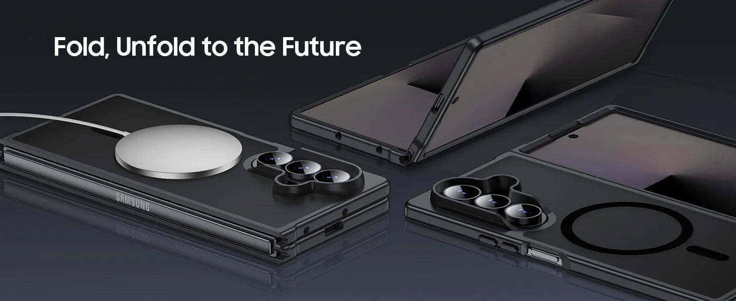 Fashion Magnetic Case For Samsung Galaxy Z Fold Ultra For MagSafe