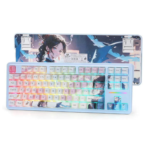 Redragon K728 PRO SE 80% 87 Keys Wireless Gasket RGB Gaming Keyboard