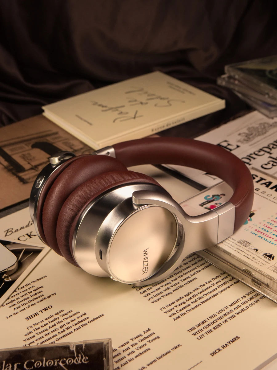 WHIZZER W1S ANC Active Noise Cancelling Headphones Bluetooth