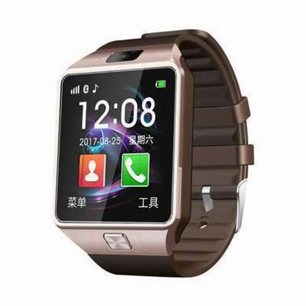 Smart Watch DZ09 Digital Touch Screen Q18 Bracelet Camera Bluetooth WristWatch SIM Card Smart Watch IOS Android Phones Support