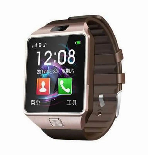 Smart Watch DZ09 Digital Touch Screen Q18 Bracelet Camera Bluetooth WristWatch SIM Card Smart Watch IOS Android Phones Support