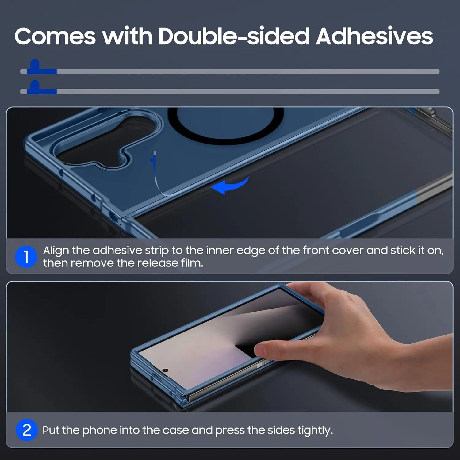 Fashion Magnetic Case For Samsung Galaxy Z Fold Ultra For MagSafe