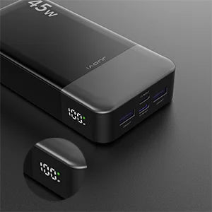 20000mAh Power Bank JUOVI J2621 Portable Fast Charging Battery Pack