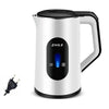 2.2L Stainless Steel Electric Digital Display Large Tea Kettle 1500W Fast Boil Thermal Water Kettle for Making Tea and Coffee
