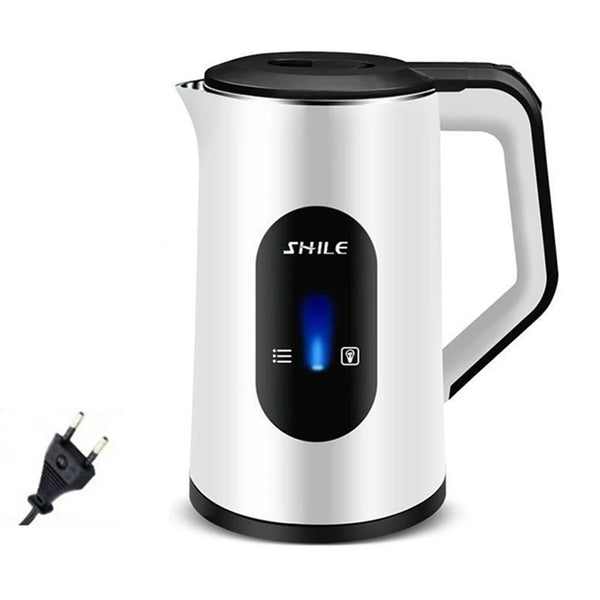 2.2L Stainless Steel Electric Digital Display Large Tea Kettle 1500W Fast Boil Thermal Water Kettle for Making Tea and Coffee