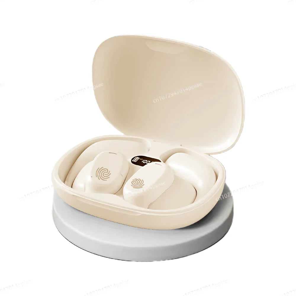 Portable Bone Conduction Earphones Bluetooth Stereo Noise Reduction Headset