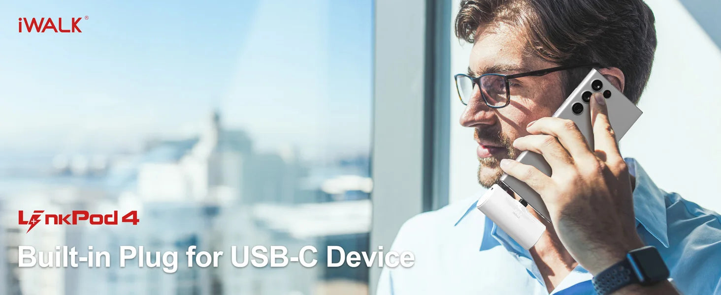 Power bank: Fast - charge for iPhone 15/16, Samsung Android. Portable