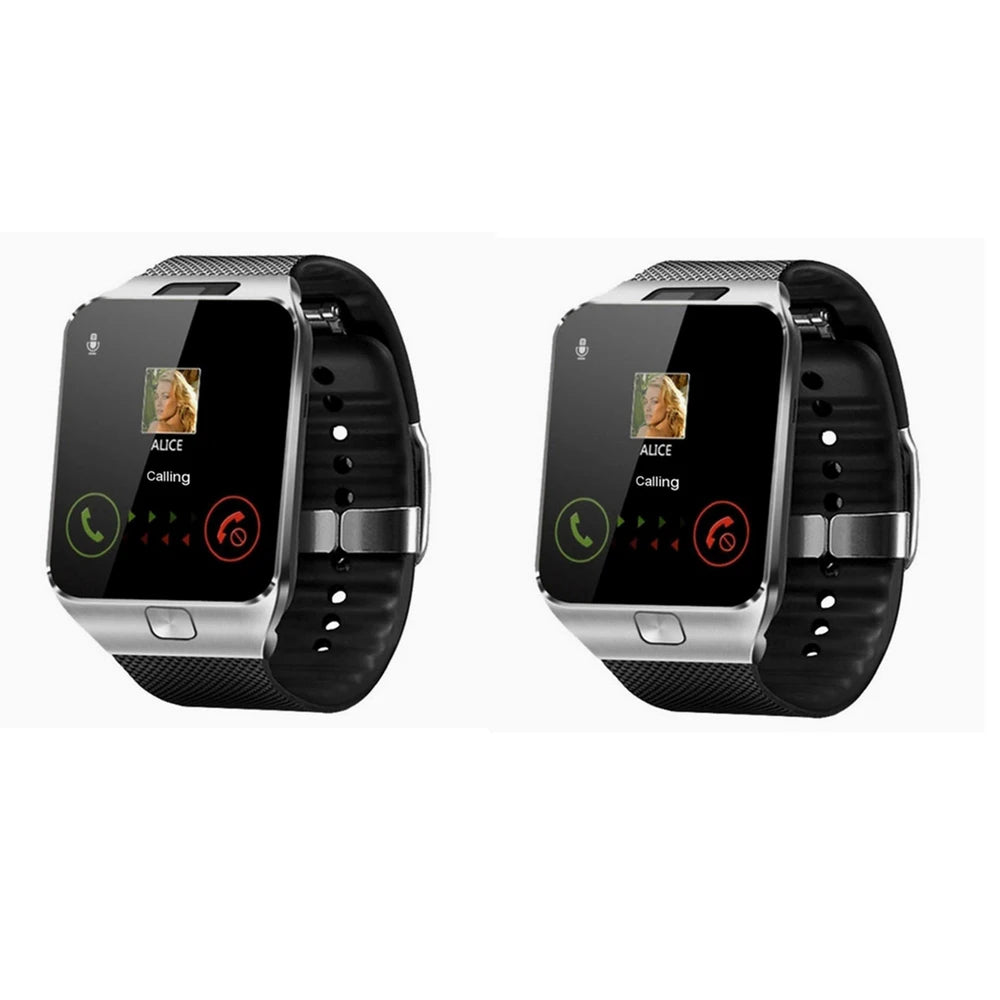 Smart Watch DZ09 Digital Touch Screen Q18 Bracelet Camera Bluetooth WristWatch SIM Card Smart Watch IOS Android Phones Support