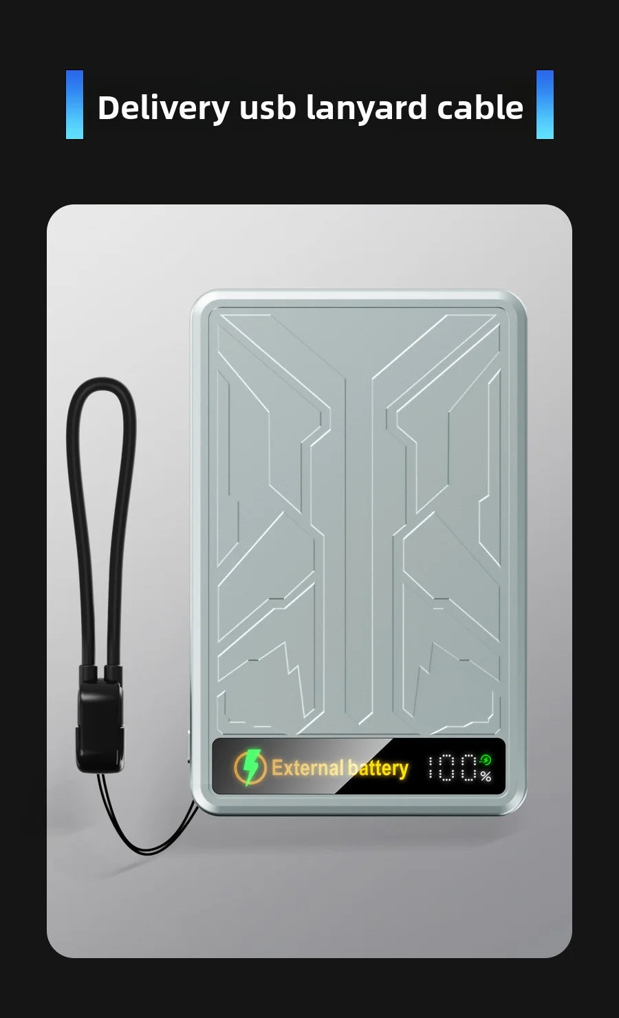 Mech Armor PD20W 5000mAh Magnetic Wireless USB C Type C Power Bank for MagSafe External Battery CCC China Aviation Safety banks