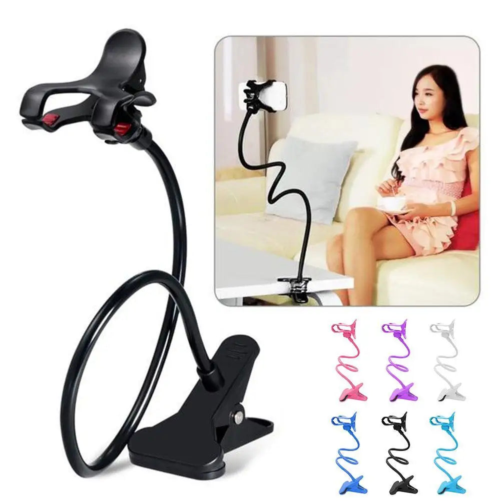 Flexible Universal Lazy Bracket Mobile Phone Holder Portable 360° Adjustble