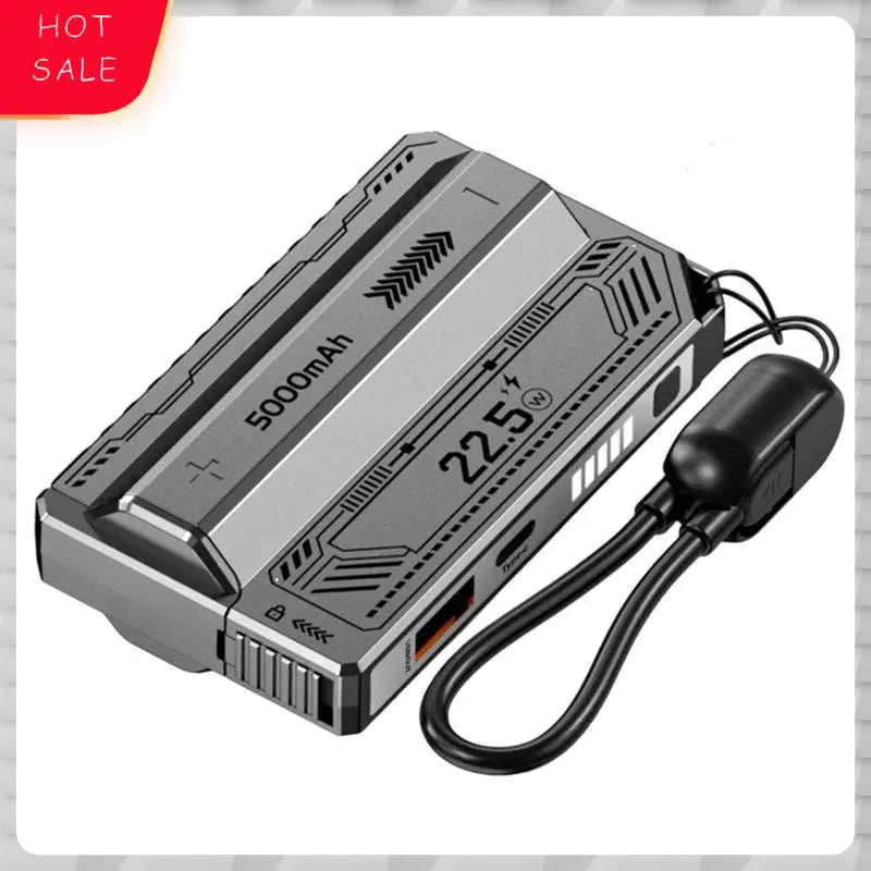 24-Hour Delivery DIY 21700 Power Bank Case Detachable Cable PD 20W Fast Charging No Battery Included
