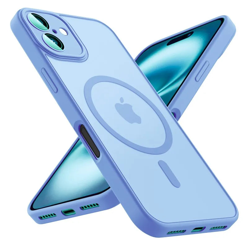 Luxury Frosted Phone Case For Pro Max Plus 17 Air 16e For Magsafe Cover