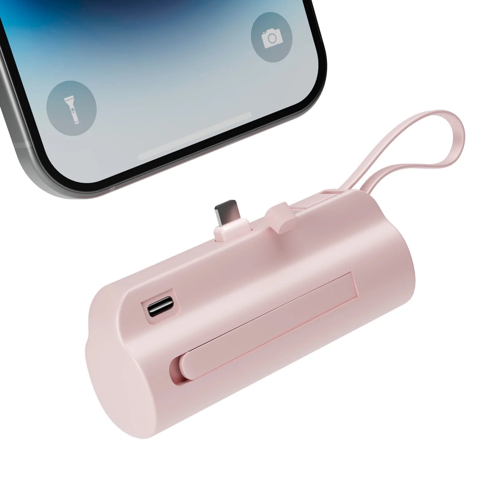 Mini Power Bank Portable 4500mAh Power Phone Charger Capsule Dual USB