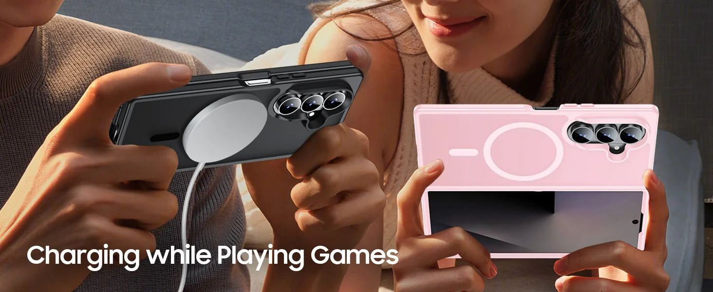 Fashion Magnetic Case For Samsung Galaxy Z Fold Ultra For MagSafe