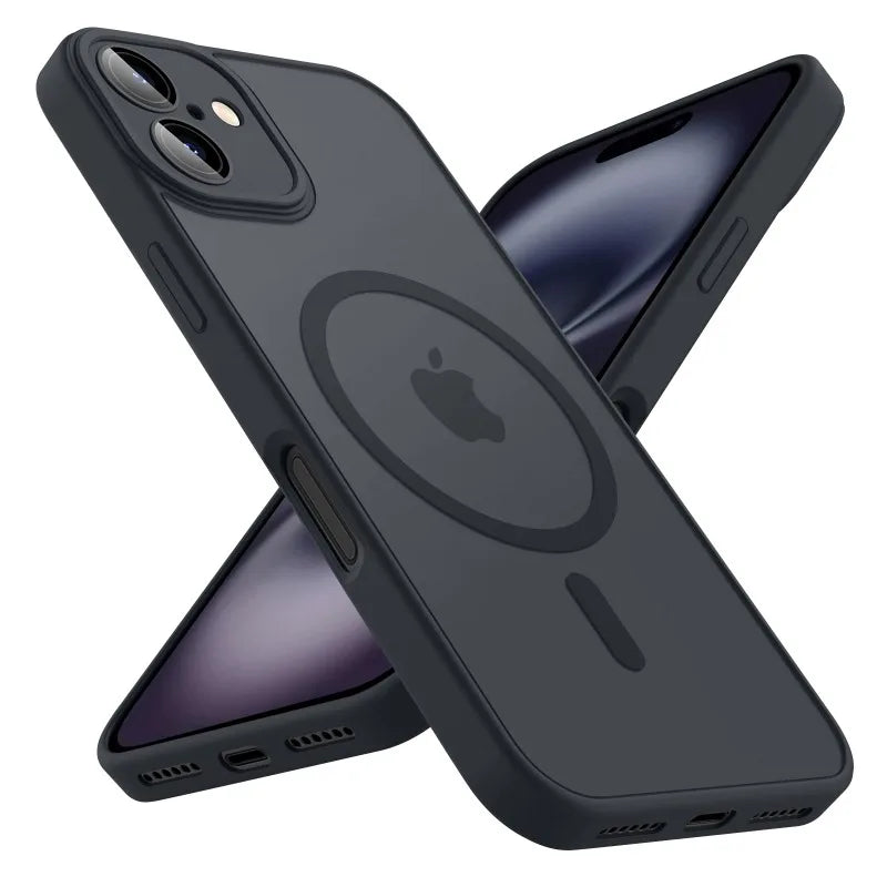 Luxury Frosted Phone Case For Pro Max Plus 17 Air 16e For Magsafe Cover