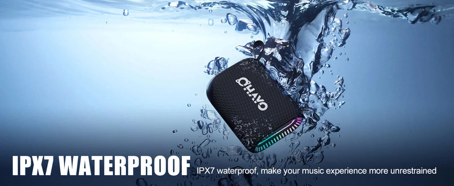 Wireless Portable Speaker Bluetooth 5.3,10W Loud Deep Bass Sound