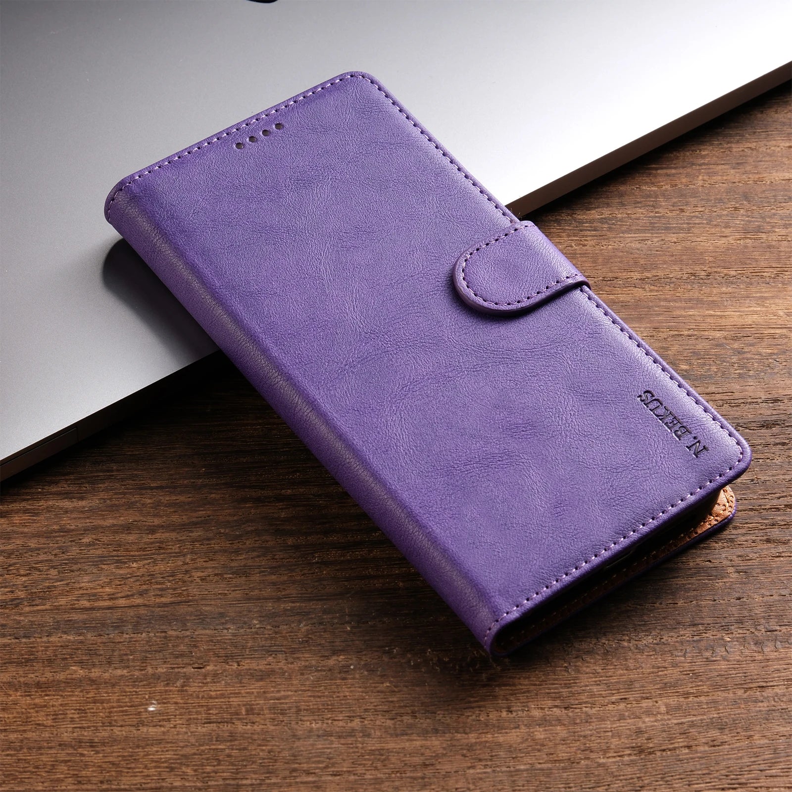 Business Leather Phone Case For Samsung Galaxy Note20 Flip Card Wallet