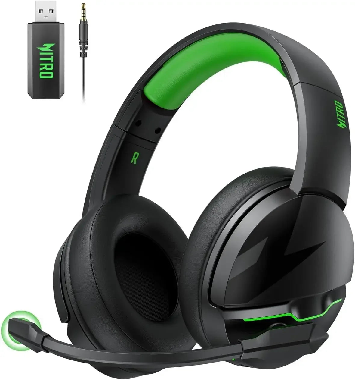 Acer Wireless Gaming Headset 2.4GHz Headset for Bluetooth 5.3 Gaming Mic