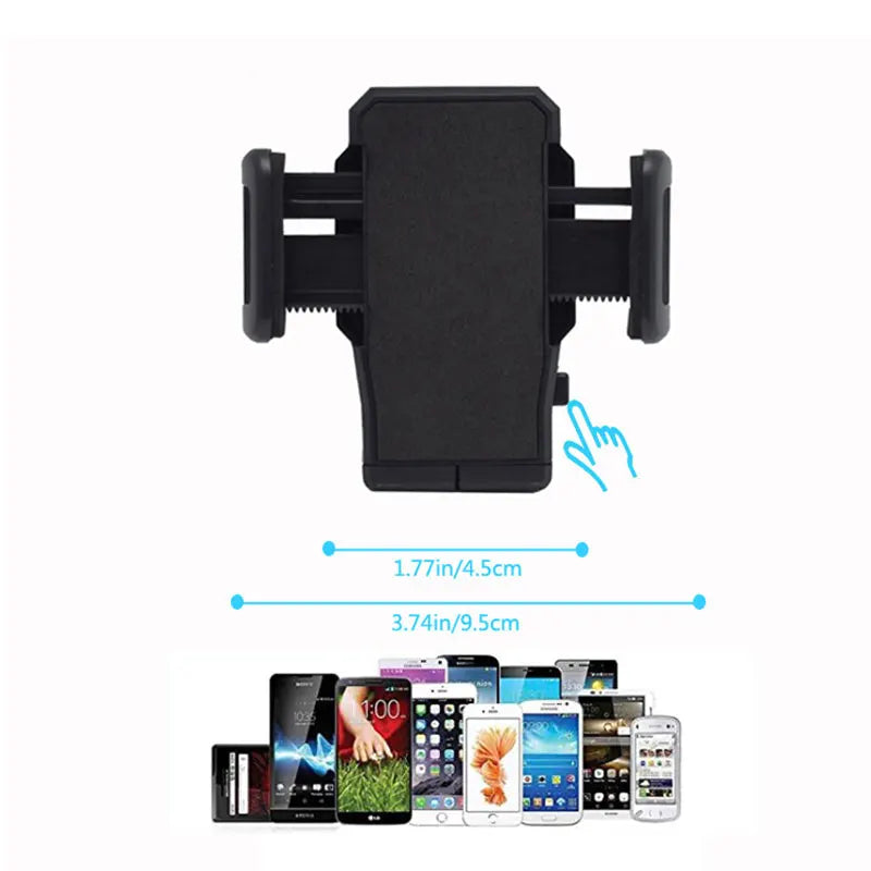 Mini Universal Car Cup Mount Mobile Phone Holder Stand Cradle for iPhone 3.5-7" Cellphone Smartphones