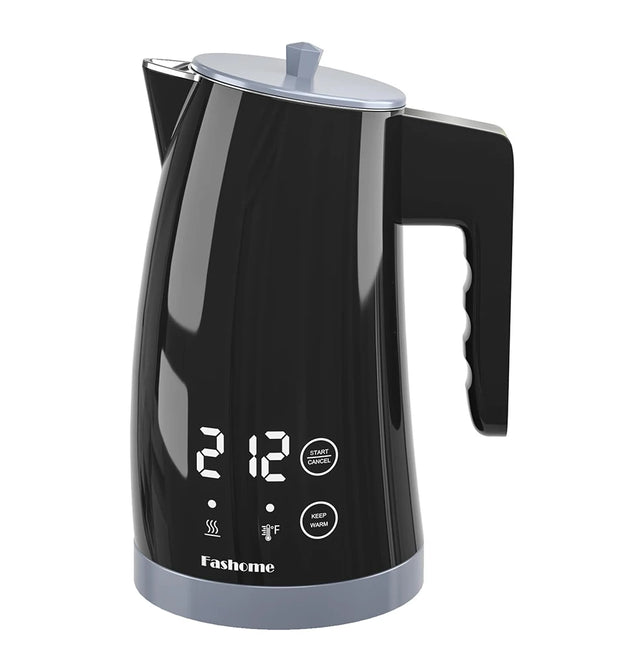 1.25L Electric Kettle Temperature Control, 1200W Fast Boil Electric Tea Kettle, Digital LED Display, 304 Stainless Steel Inner, Auto Shut Off, 2Hour Keep Warm, Hot Water Boiler For Coffee & Tea