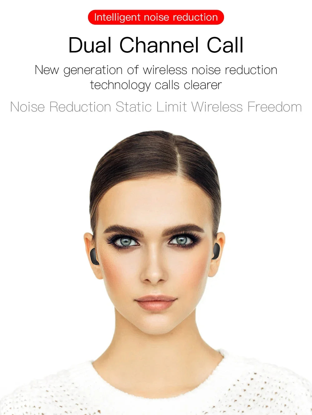 E6S TWS Wireless Headphones Sports Waterproof Bluetooth 5.0 Earphone