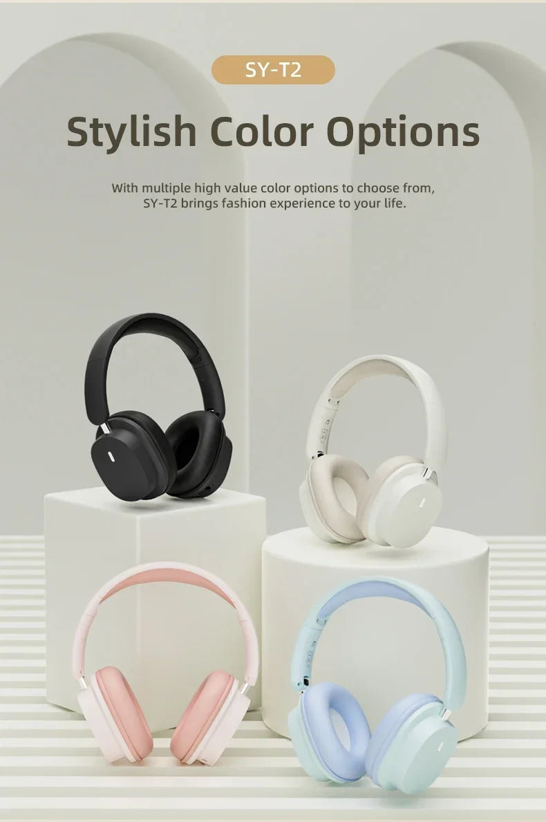 Erilles T2 Earphone With Wire ENC Noise Canceling Wireless Bluetooth Headset Gamer Wired Headphones Blutooth Mp3 Players Hifi