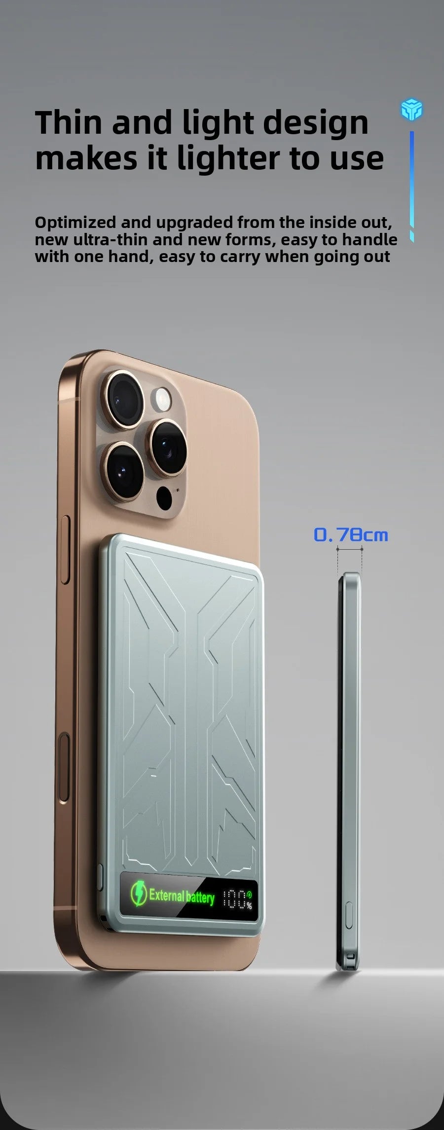 Mech Armor PD20W 5000mAh Magnetic Wireless USB C Type C Power Bank for MagSafe External Battery CCC China Aviation Safety banks