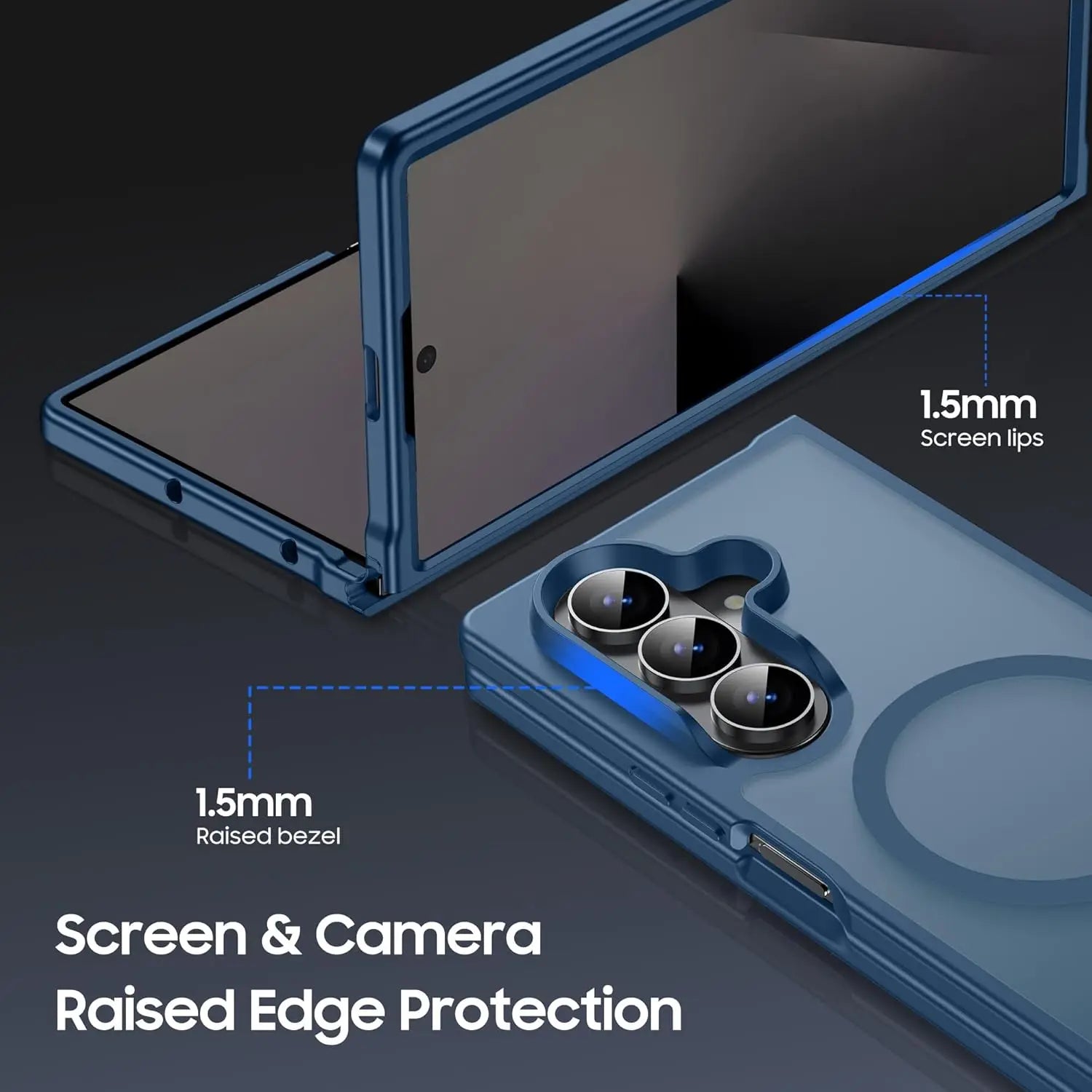 Fashion Magnetic Case For Samsung Galaxy Z Fold Ultra For MagSafe