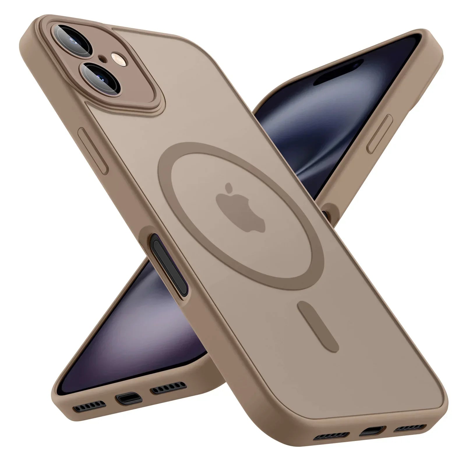 Luxury Frosted Phone Case For Pro Max Plus 17 Air 16e For Magsafe Cover