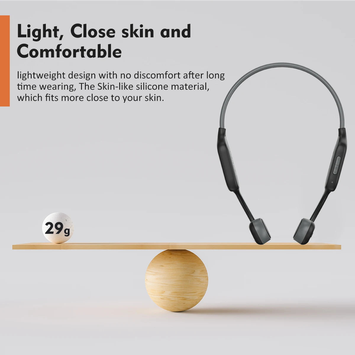 Classic DG08 Bone Conduction Headphone Wireless Bluetooth Headset