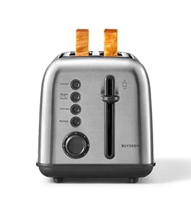 DT620 Toaster Extra Wide Slots Retro with High Lift Lever Bagel and Muffin Function Removal Crumb Tray 7-Shade Settings