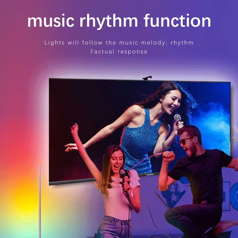 Led Backlight RGBIC LED Strip Light with Color Picking Sensor App Control Light