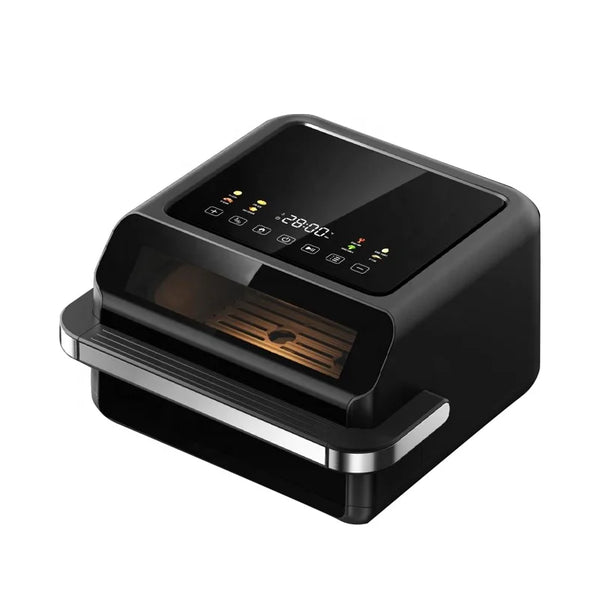 Electric 7.5L Air Fryer Oven Pizza Cooker Non-Stick Fry Basket Over Heat Protection Digital Timer & Temperature Control