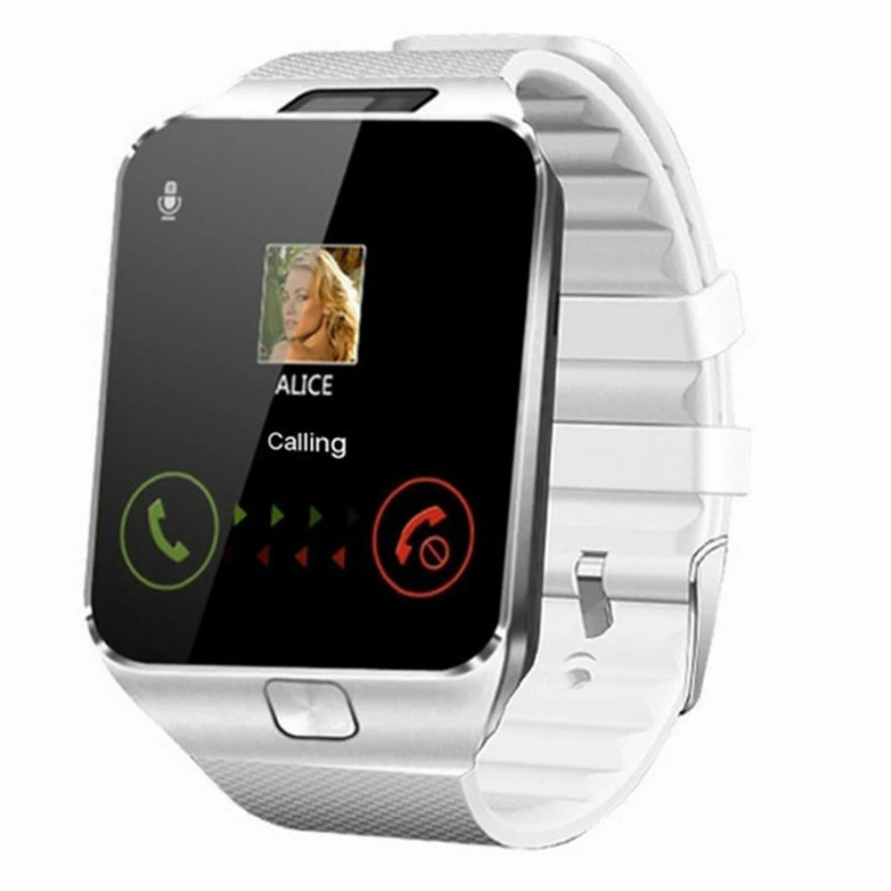 Smart Watch DZ09 Digital Touch Screen Q18 Bracelet Camera Bluetooth WristWatch SIM Card Smart Watch IOS Android Phones Support
