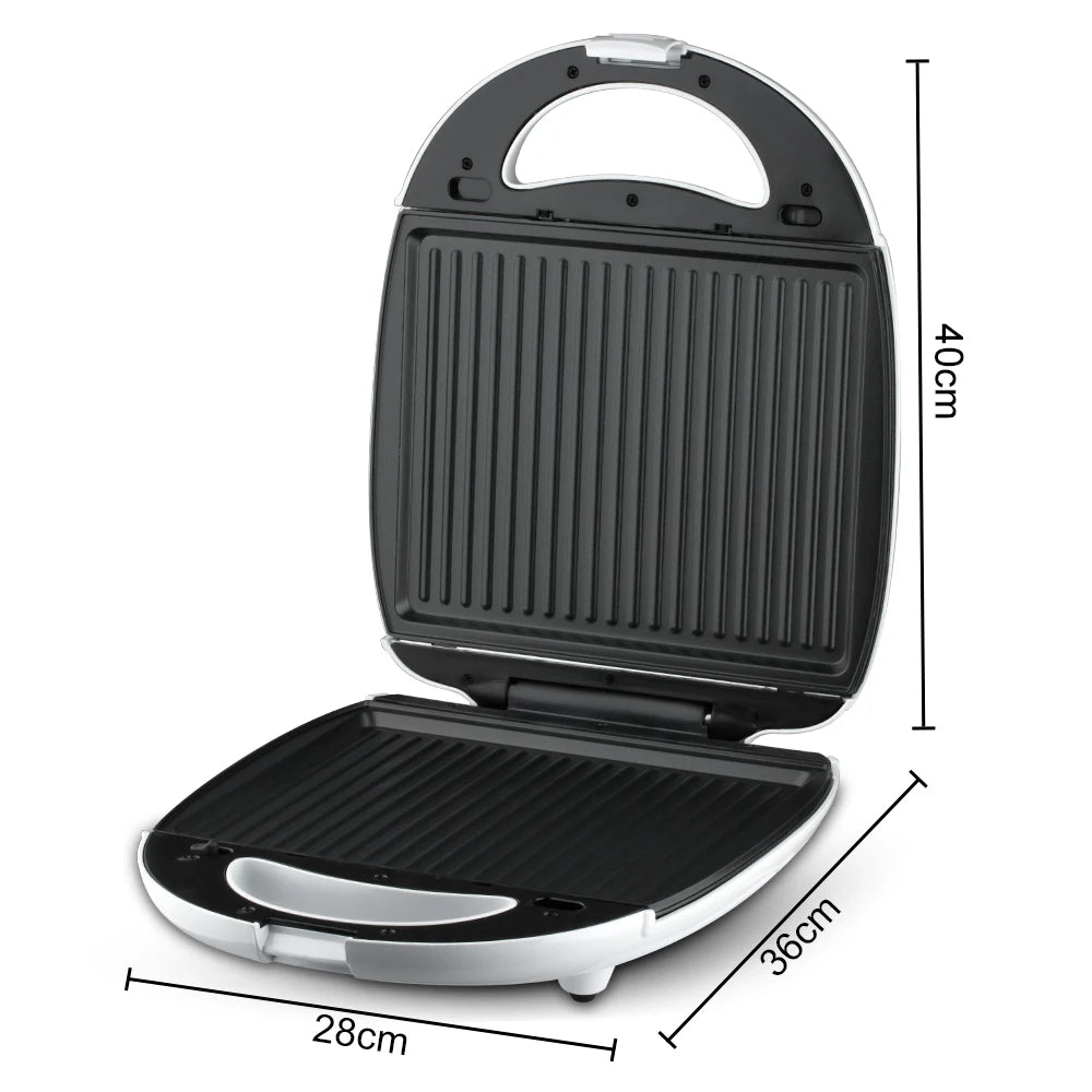 New Big Multifunction Detachable 7 in 1 Pancake Nut Doughnut Panini Electric Waffle Maker Breakfast Sandwich Maker