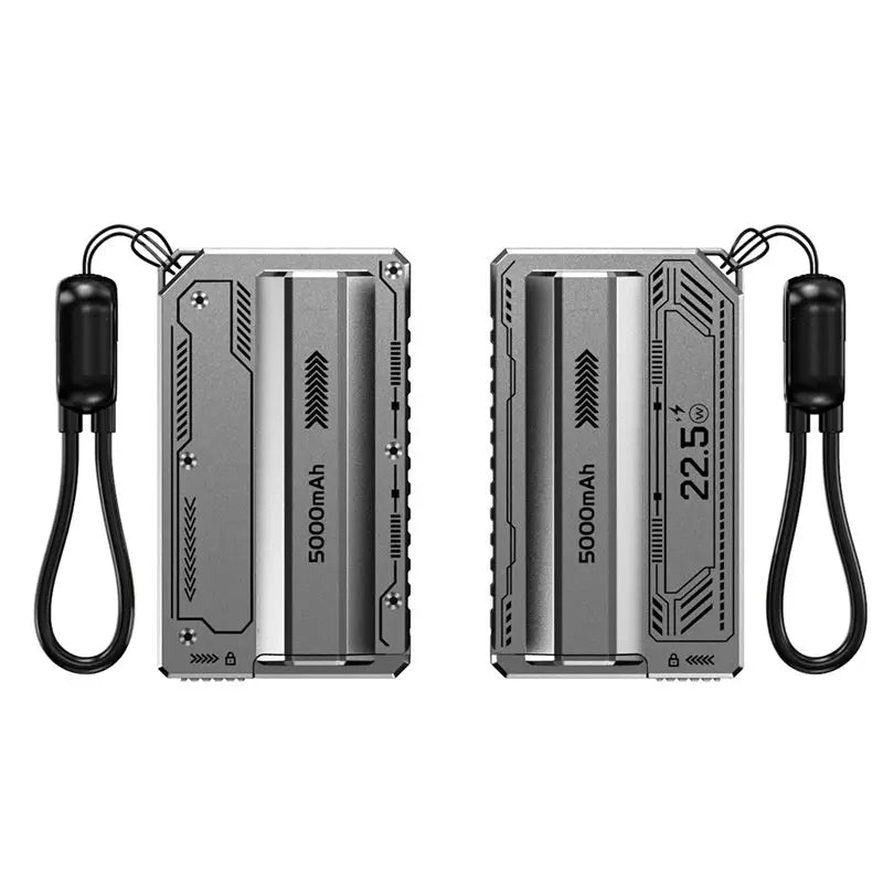 24-Hour Delivery DIY 21700 Power Bank Case Detachable Cable PD 20W Fast Charging No Battery Included