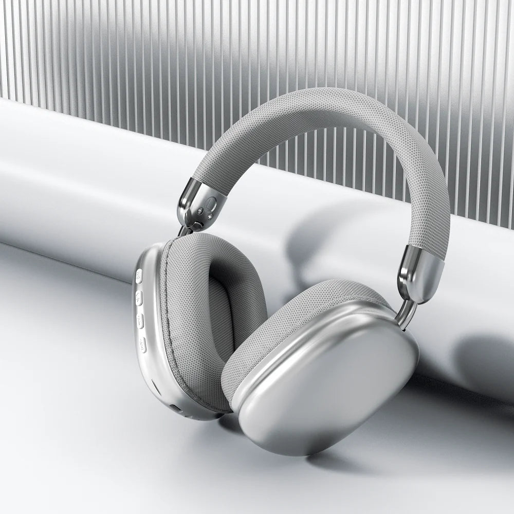 Original 9D Surround Sound Headsets Metal Wireless Bluetooth Headphones