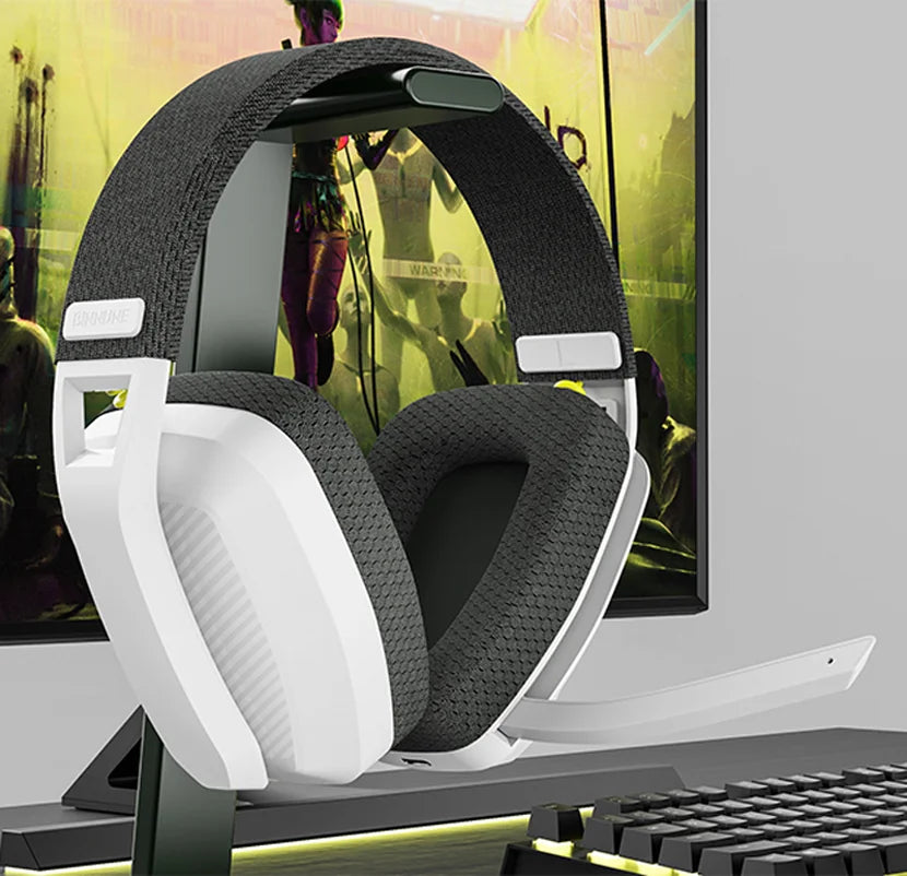 BINNUNE BW06 Bluetooth Headsets Gamer with Mic for Play station Wireless